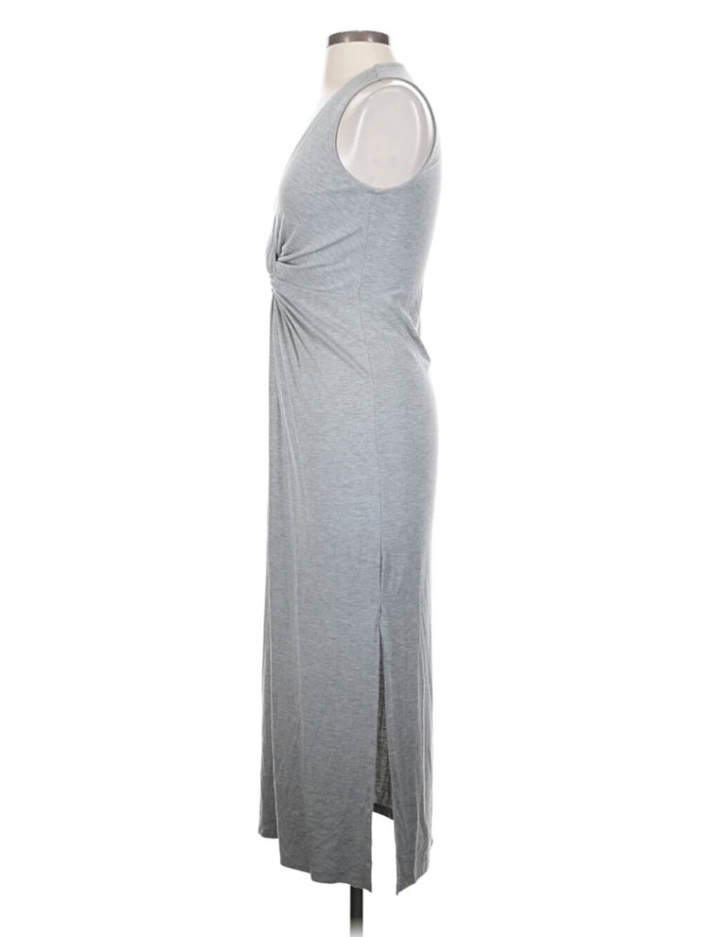 Nine Britton Grey Twist Knot-Front Maxi Dress - Size XS - Like New - Picture 5 of 8